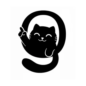 Ilustración de un gato con OceanCat